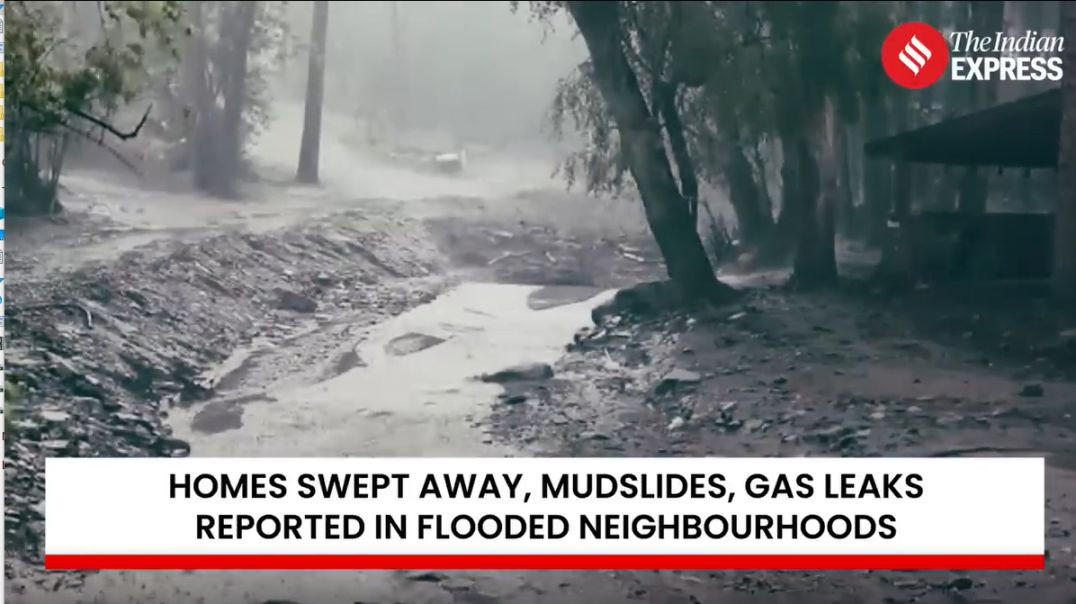 Devastating New Mexico Floods_ Rio Ruidoso River Swells Up To 20 feet In 30 Minutes!